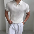 Men’s Knitted Polo Shirt
