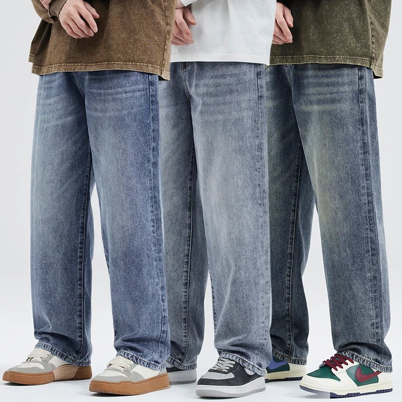 Men’s Vintage Baggy Straight-Leg Jeans