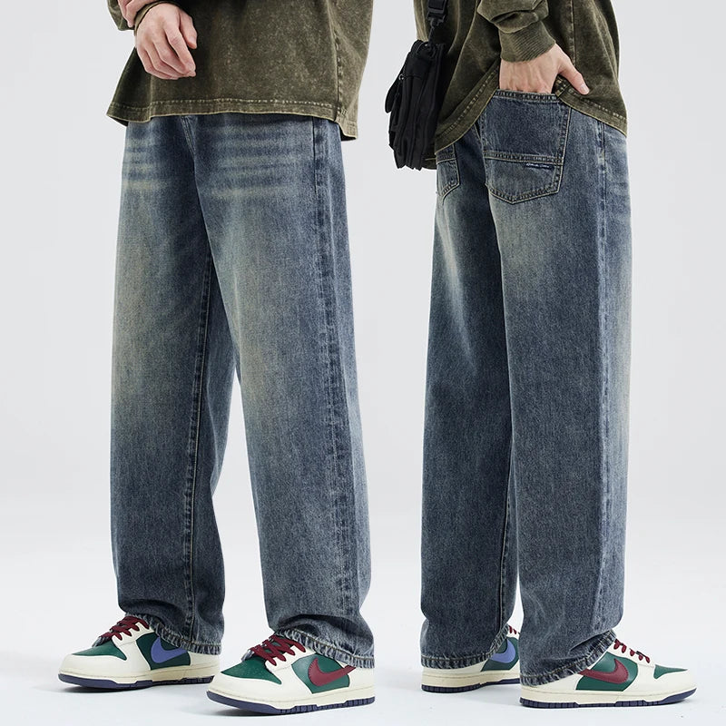 Men’s Vintage Baggy Straight-Leg Jeans