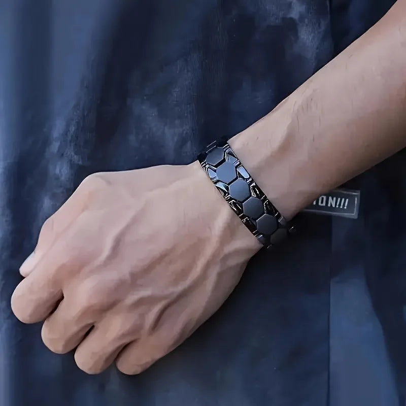 Men’s Magnetic Stainless Steel Bracelet