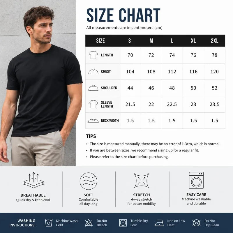 Men's Fitted T Shirt
