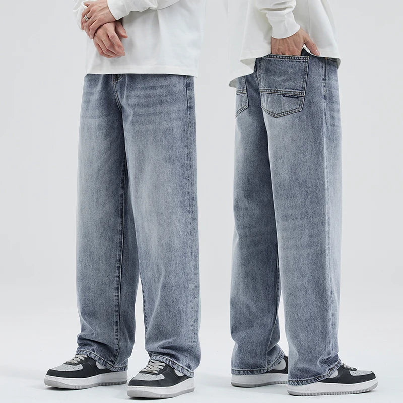 Men’s Vintage Baggy Straight-Leg Jeans