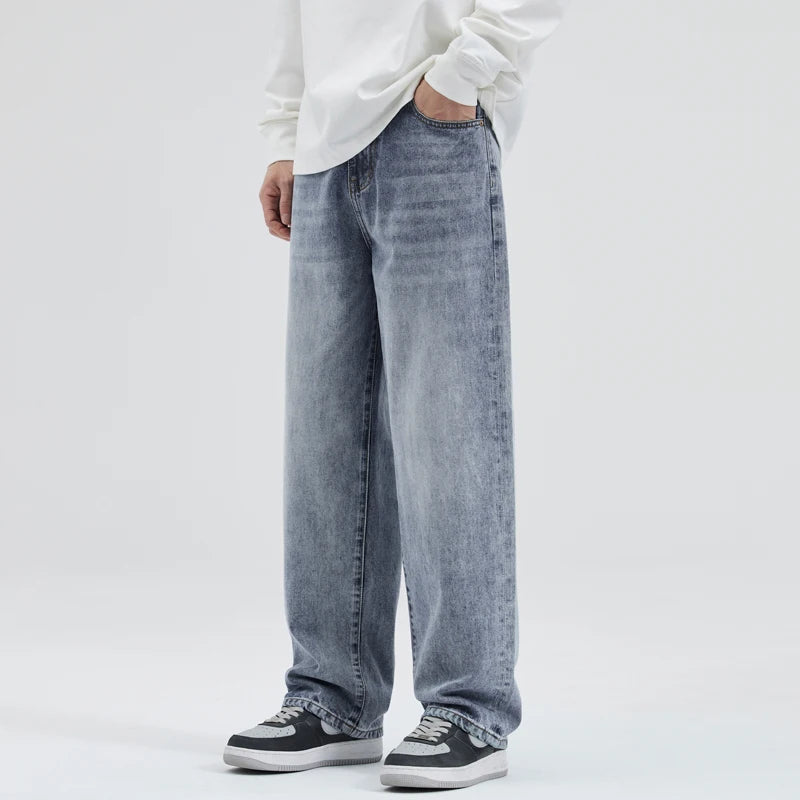Men’s Vintage Baggy Straight-Leg Jeans